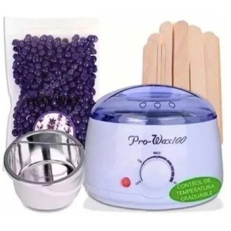 Olla Para Cera Depilatoria + Cera Perlas